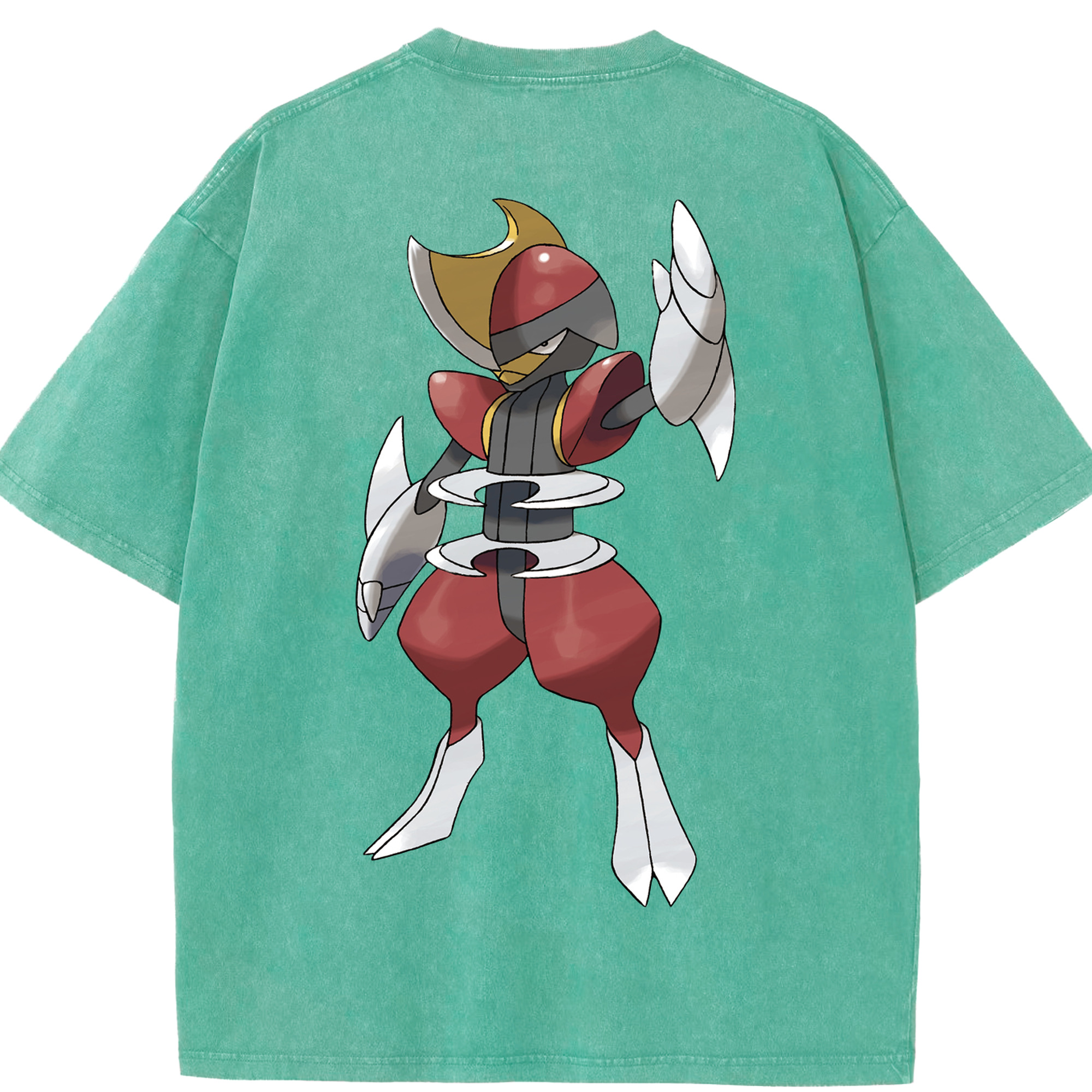 （画像用） ポケットモンスター Pokémon 綿100% ヴィンテージ風 半袖Tシャツ（背面プリント）